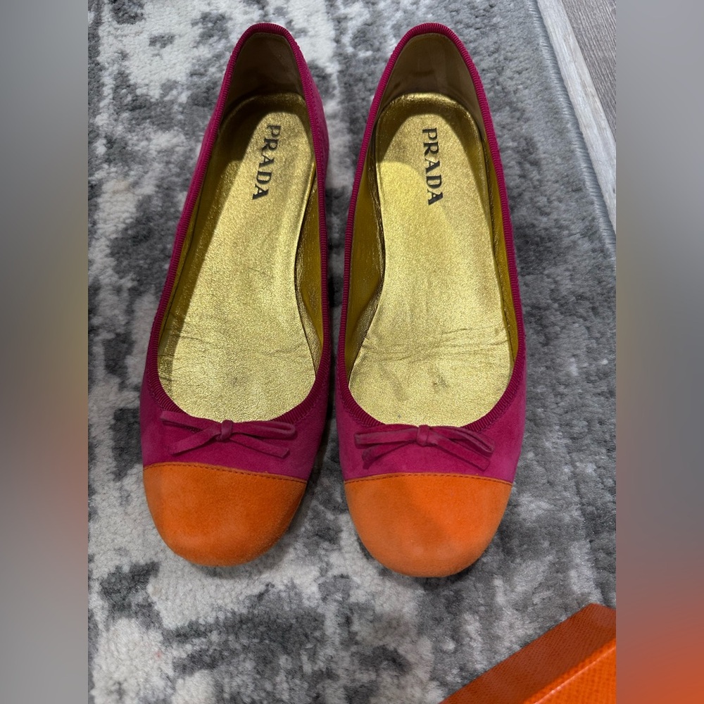 Prada ballet flats